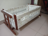 Wooden Cot Bed & Dolna